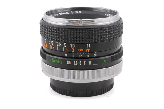 Canon 28mm f3.5 Chrome Nose - Lens