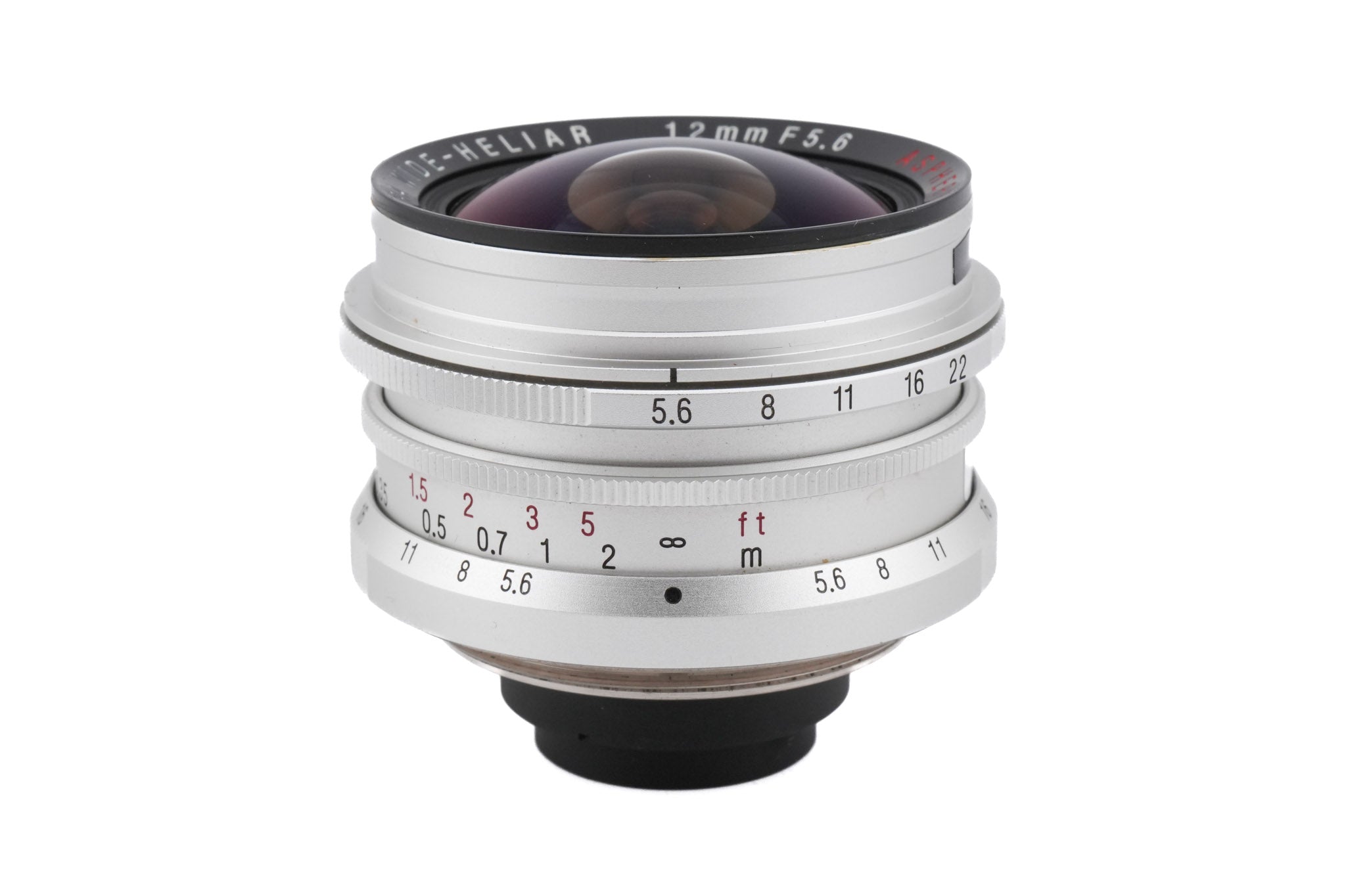 Voigtländer 12mm f5.6 Aspherical Ultra Wide-Heliar - Lens