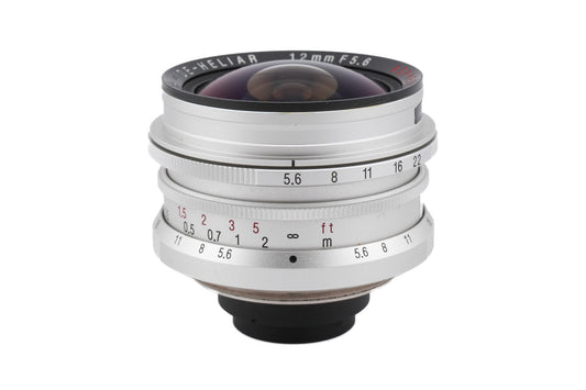 Voigtländer 12mm f5.6 Aspherical Ultra Wide-Heliar - Lens