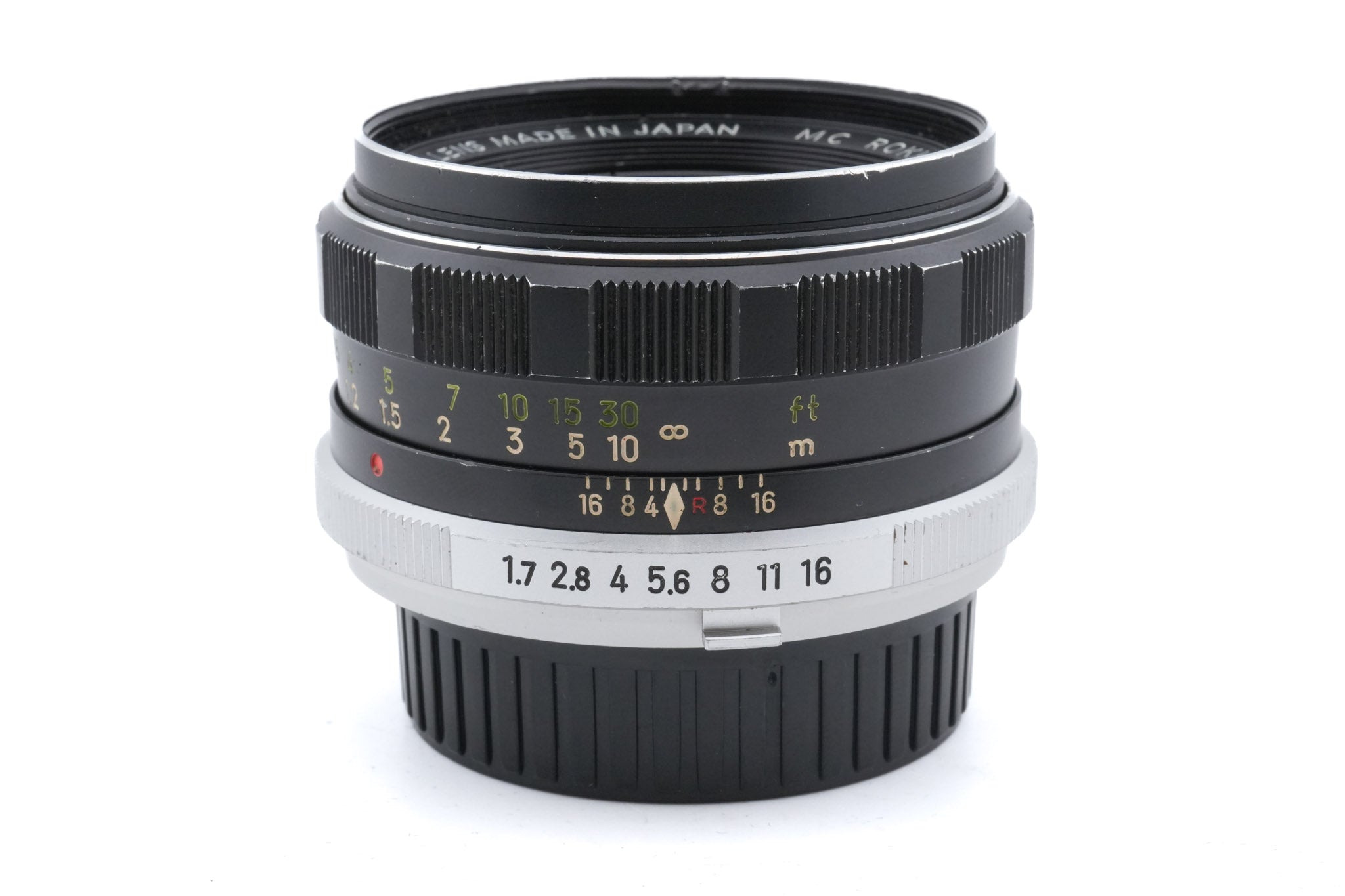 Minolta MC ROKKOR-PF 55mm F1.7 SO201 【公式通販】