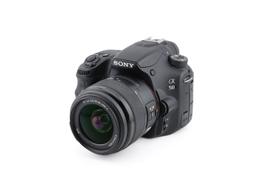 Sony a58 + 18-55mm f3.5-5.6 DT SAM II