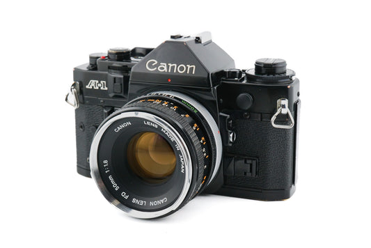 Canon A-1 + 50mm f1.8 Chrome Nose
