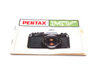 Pentax MV Instructions