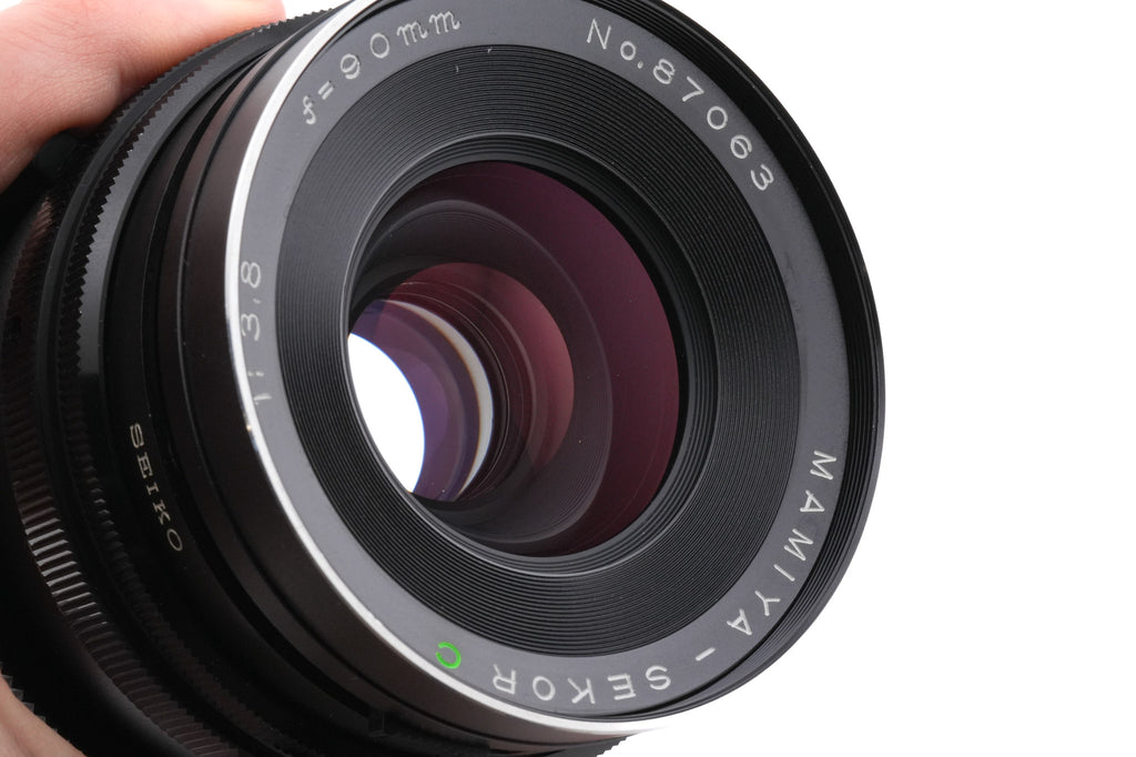 Mamiya RB67 Pro-S + Waist Level Finder + 120 6x7 Pro-S Roll Film Holder + 90mm f3.8 Sekor C