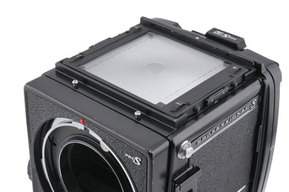 Mamiya RB67 Pro-S + Waist Level Finder + 120 6x7 Pro-S Roll Film Holder + 90mm f3.8 Sekor C