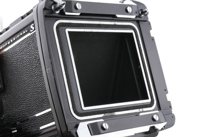 Mamiya RB67 Pro-S + Waist Level Finder + 120 6x7 Pro-S Roll Film Holder + 90mm f3.8 Sekor C