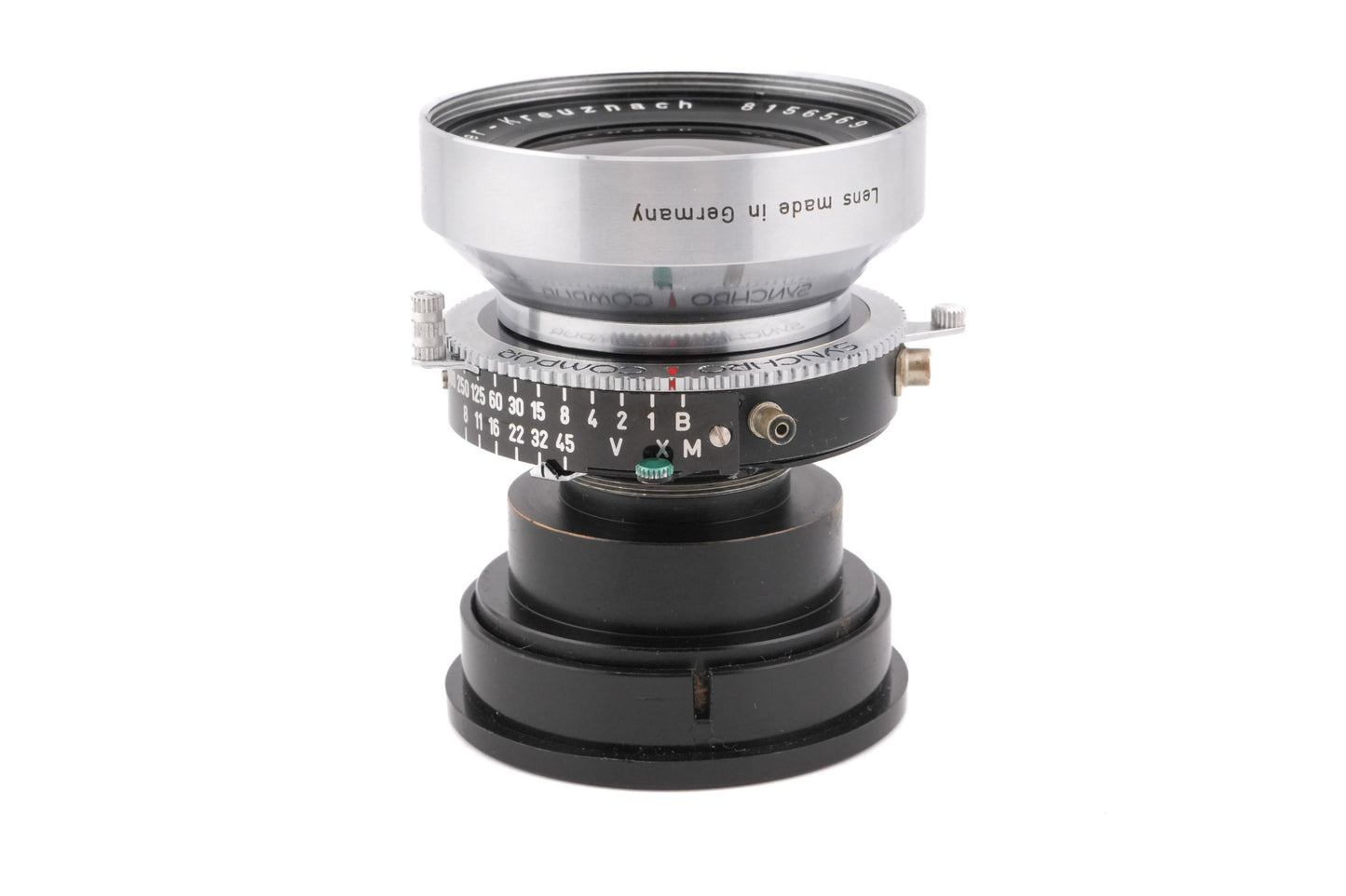 Schneider-Kreuznach 65mm f8 Super-Angulon (Shutter)