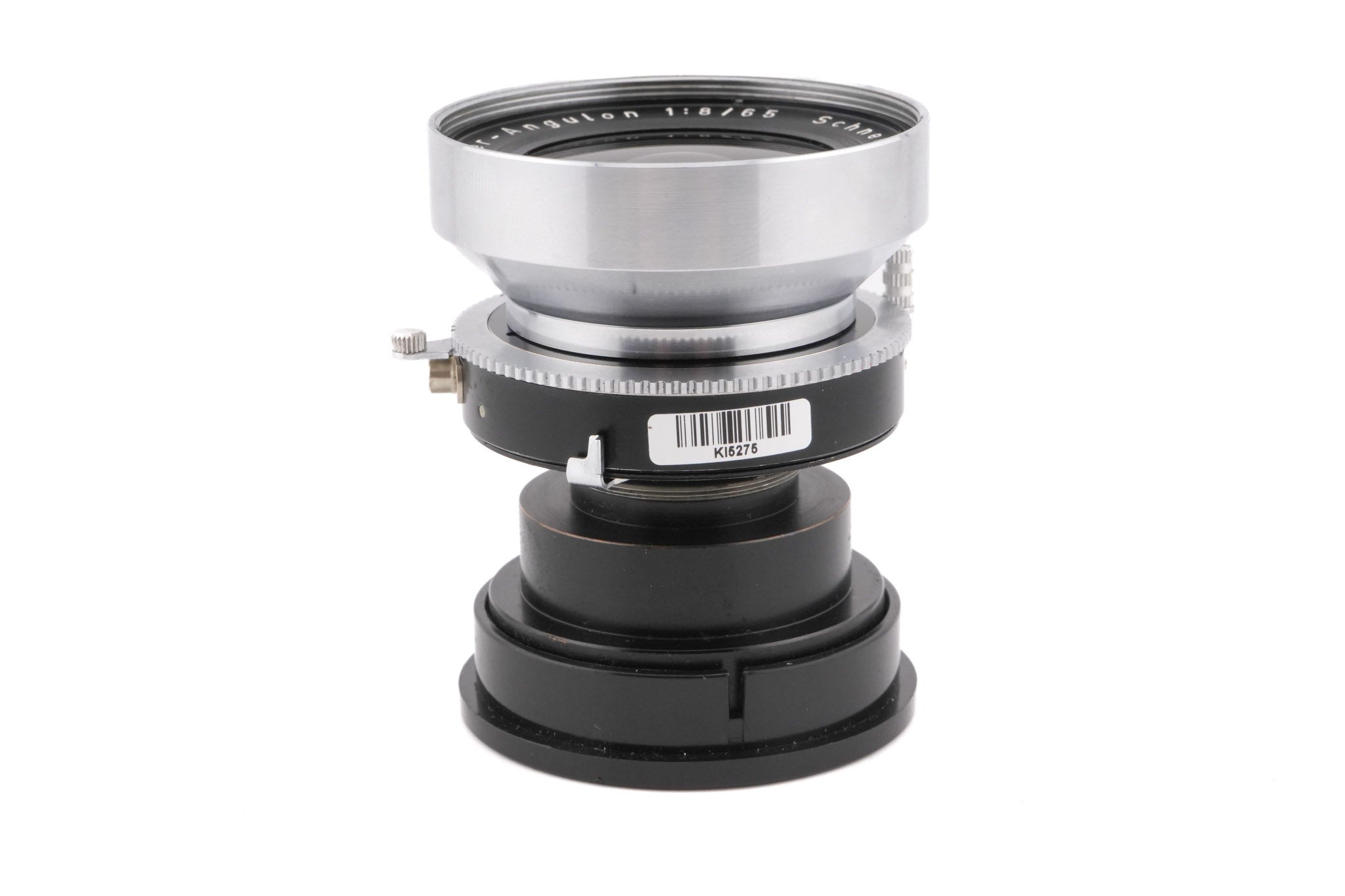Schneider-Kreuznach 65mm f8 Super-Angulon (Shutter)