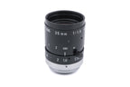 Pentax 35mm f1.6 TV Lens C3516-M