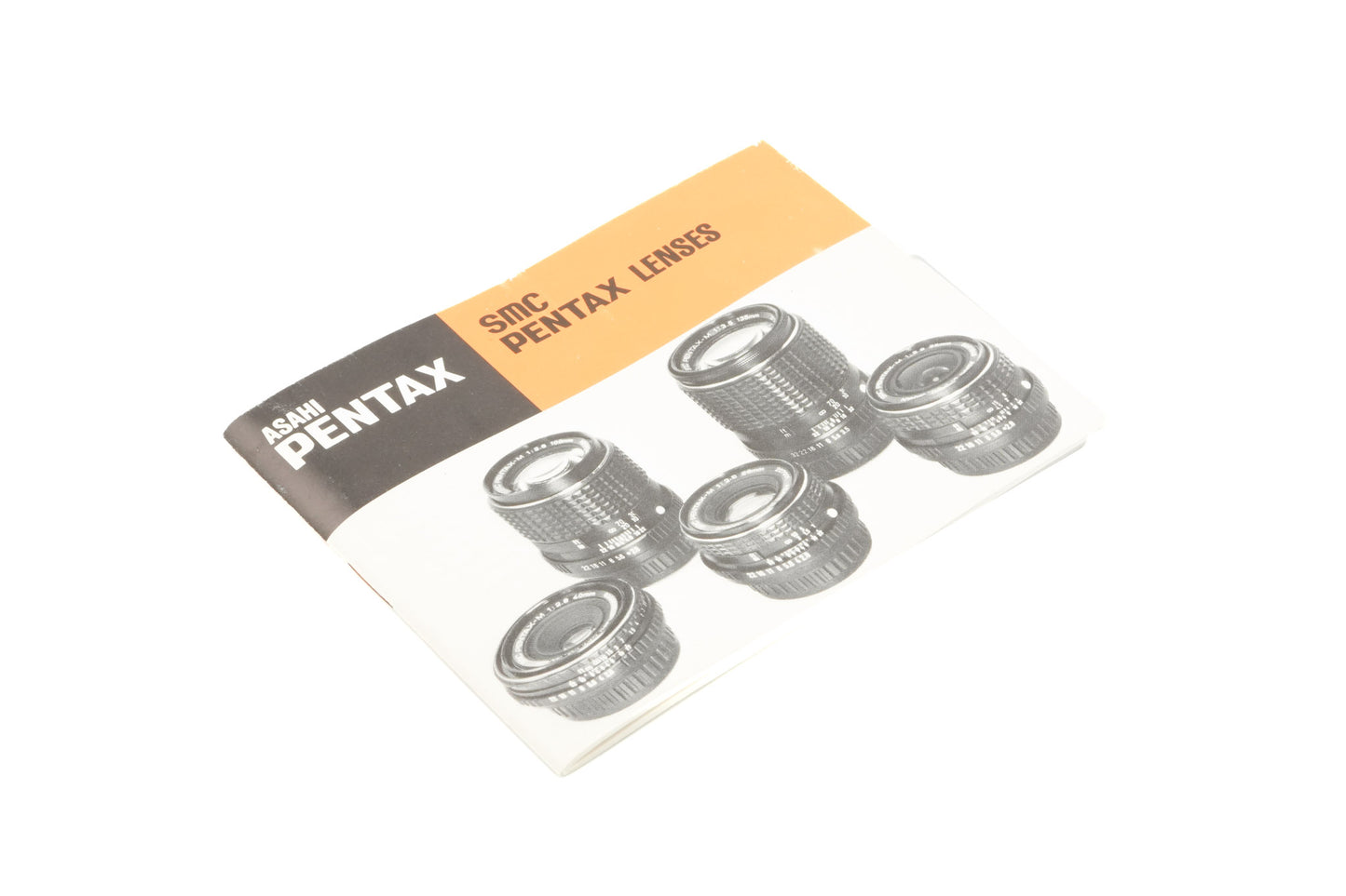 Pentax SMC Lenses Instructions
