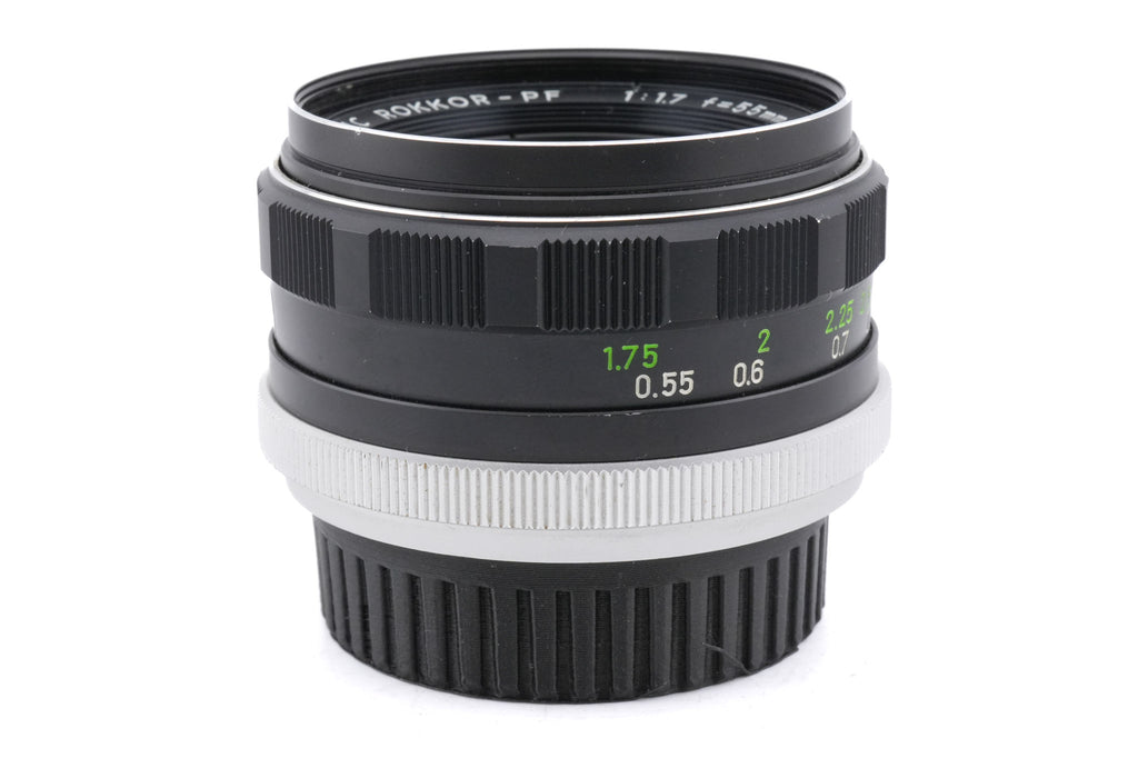 Minolta 55mm f1.7 MC Rokkor-PF