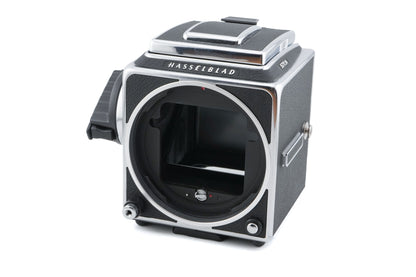 Hasselblad 501CM (Silver, 10238) + Waist Level Finder (New / Chrome, 42315)