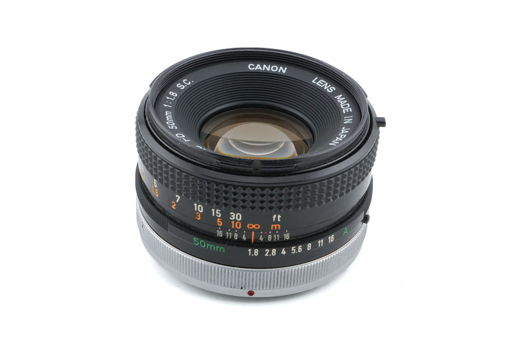 Canon 50mm f1.8 S.C.