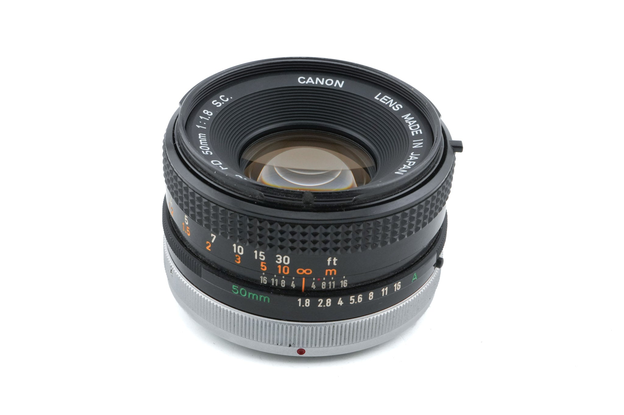 Canon 50mm f1.8 S.C.