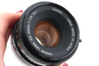 Canon 50mm f1.8 S.C.