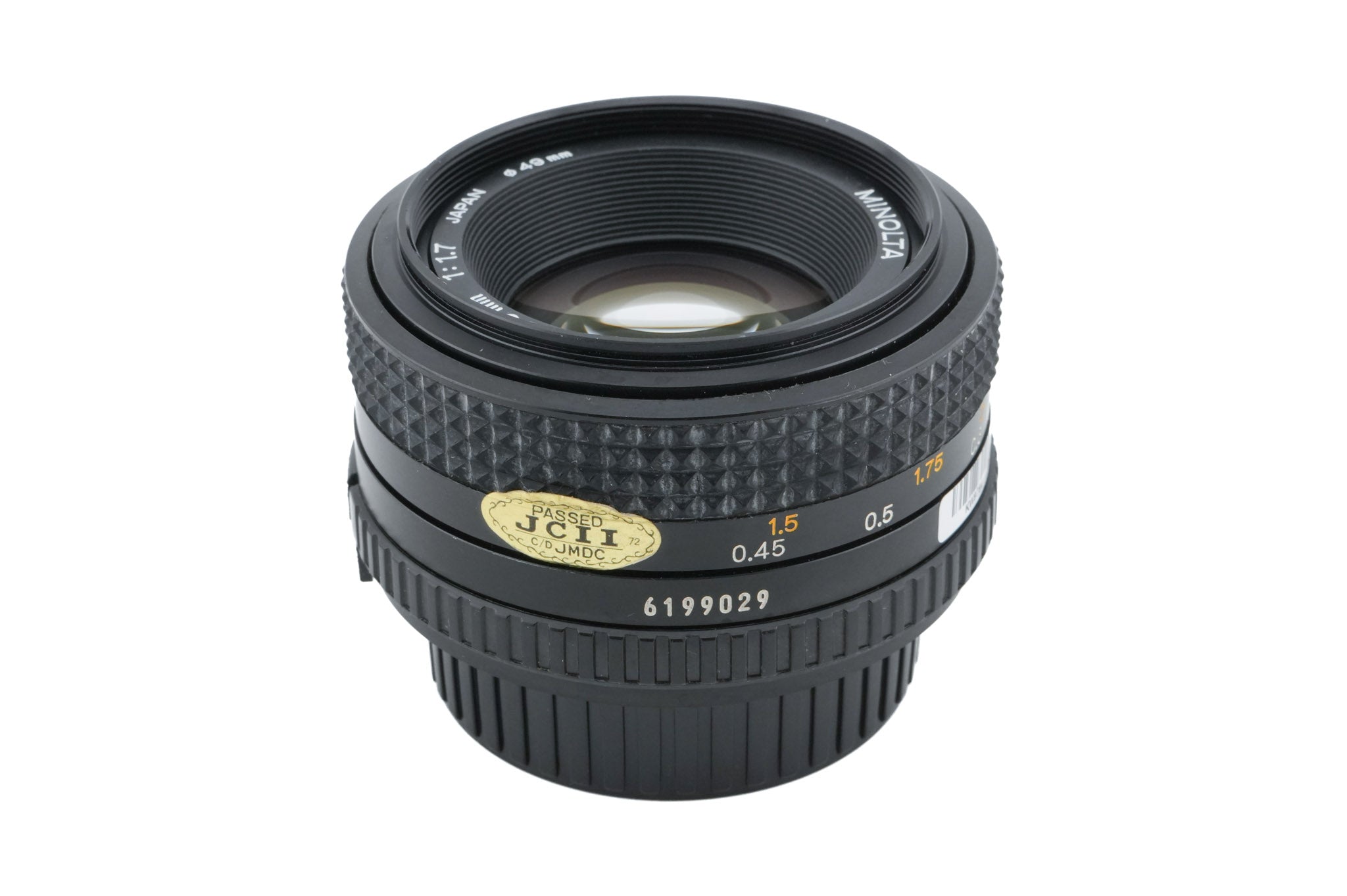Minolta 50mm f1.7 MD