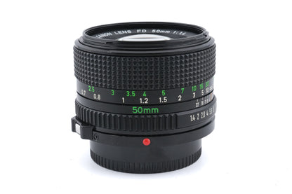 Canon 50mm f1.4 FDn