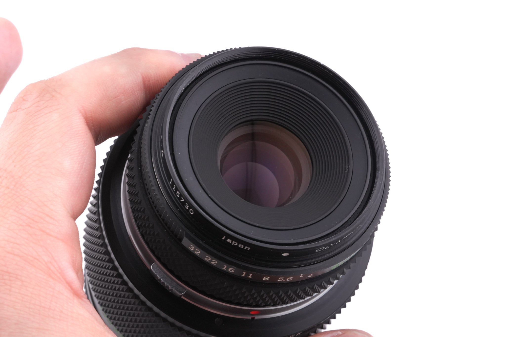 Olympus 80mm f4 Zuiko Auto-1:1 Macro + OM Telescopic Auto Tube 65-116