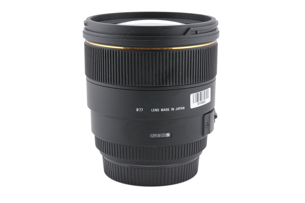 Sigma 85mm f1.4 EX DG HSM