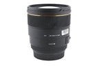 Sigma 85mm f1.4 EX DG HSM