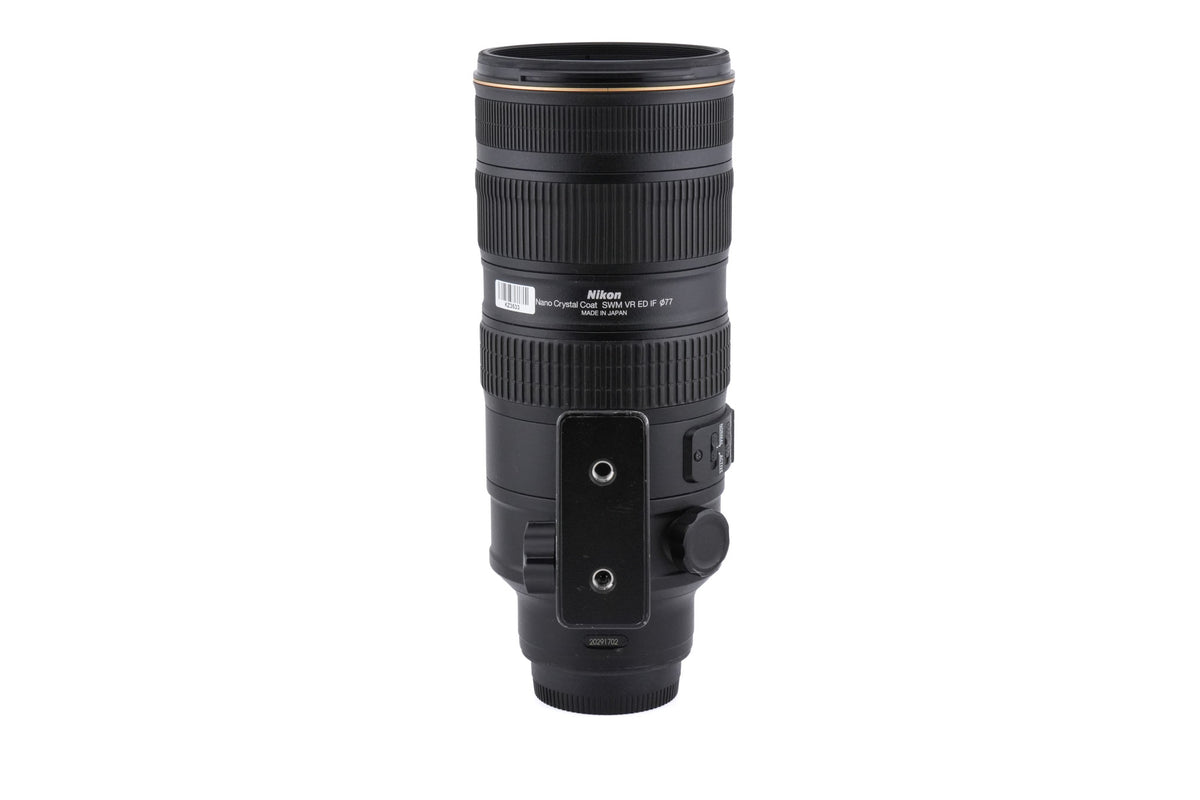 Nikon 70-200mm f2.8 AF-S Nikkor G II ED N VR