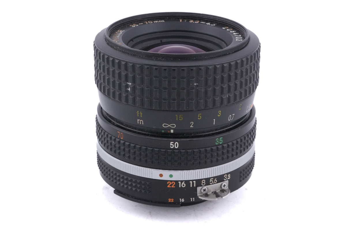 Nikon 35-70mm f3.3-4.5 Zoom-Nikkor AI-S
