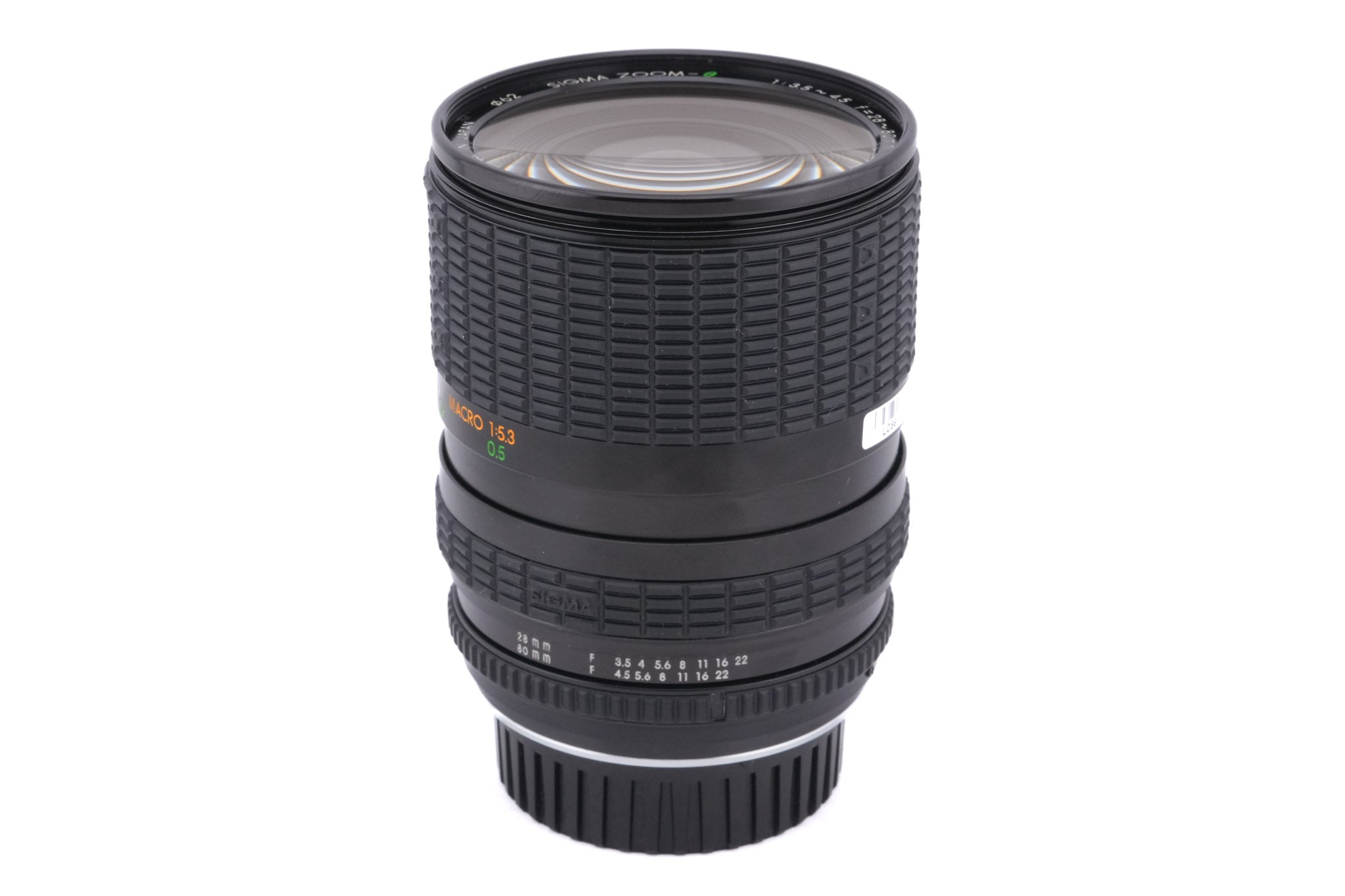 Sigma 28-80mm f3.5-4.5 Zoom-θ Multi-Coated