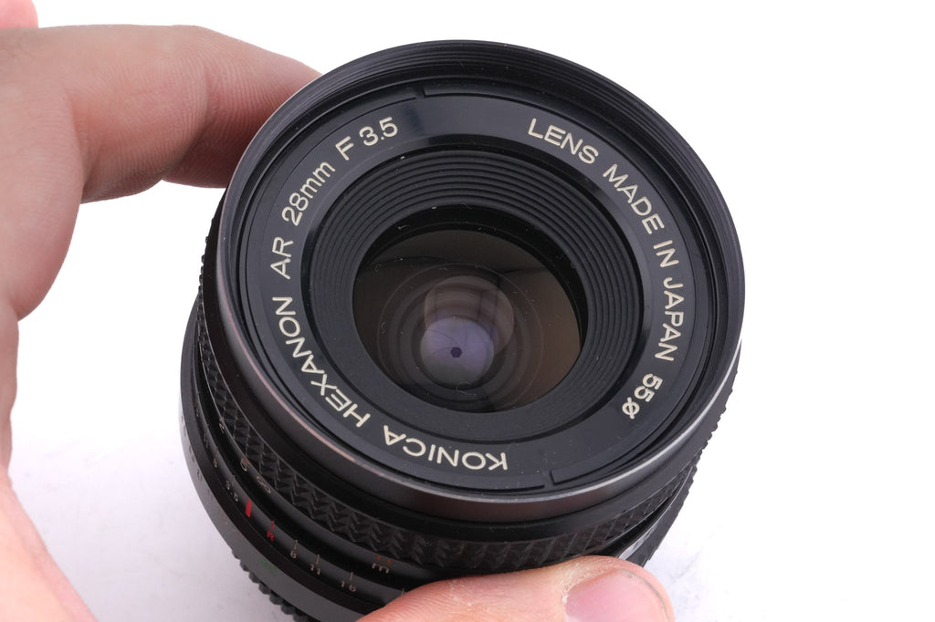 Konica 28mm f3.5 Hexanon AR