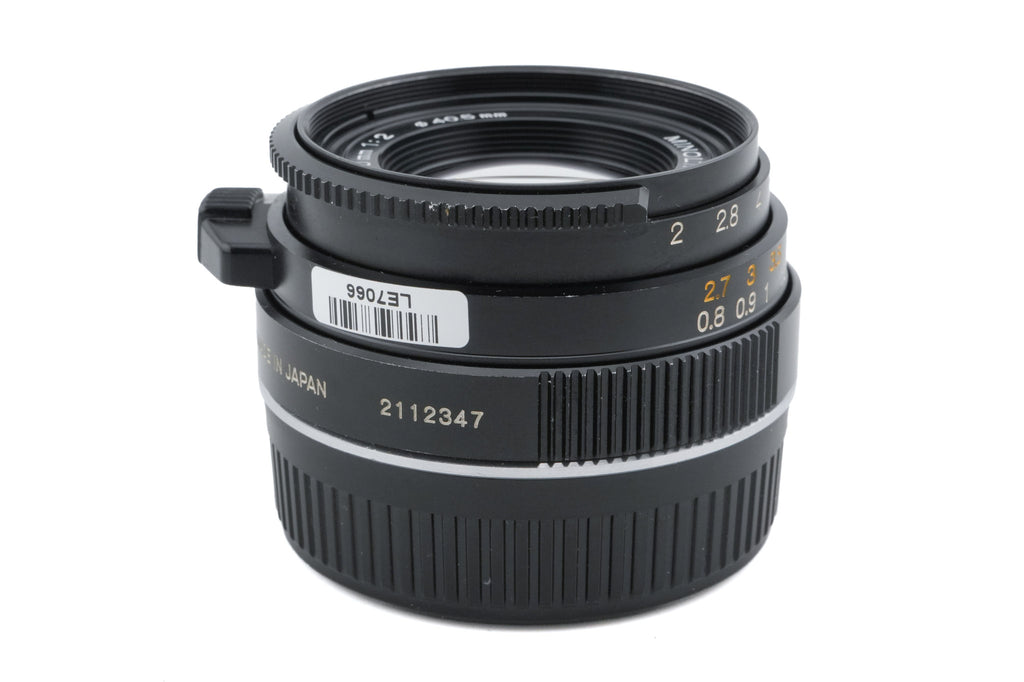 Minolta 40mm f2 M-Rokkor