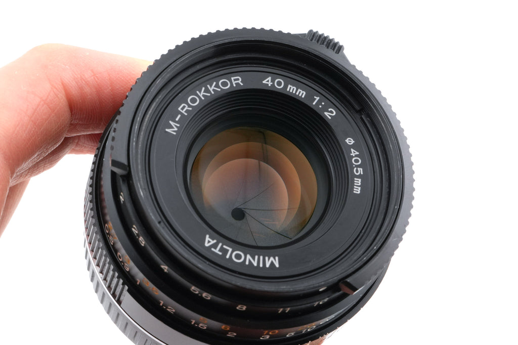 Minolta 40mm f2 M-Rokkor