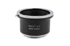 Fusnid Mamiya 645 - Canon RF (M645 - EOS R) Adapter