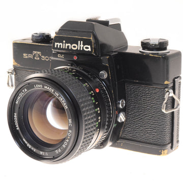Minolta SR-T 303b + 50mm f1.4 MC Rokkor-PG