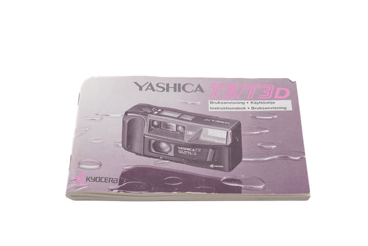 Yashica T3 / T3D Instructions