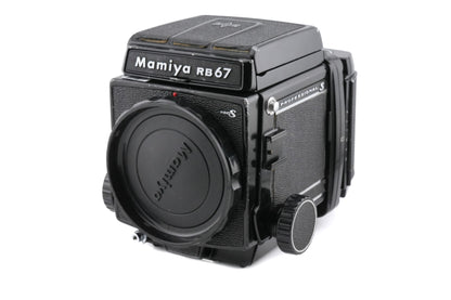 Mamiya RB67 Pro-S + Waist Level Finder + 120 6x7 Pro-S Roll Film Holder