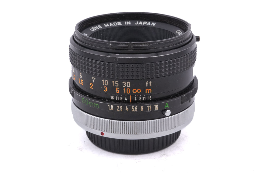 Canon 50mm f1.8 S.C.