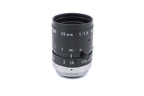 Pentax 35mm f1.6 TV Lens C3516-M