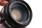 Minolta 50mm f1.7 MC Rokkor-PF