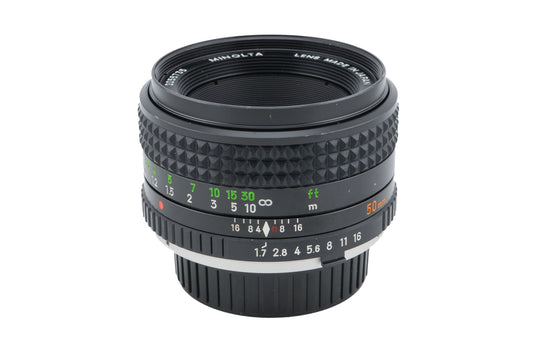 Minolta 50mm f1.7 MC Rokkor-PF