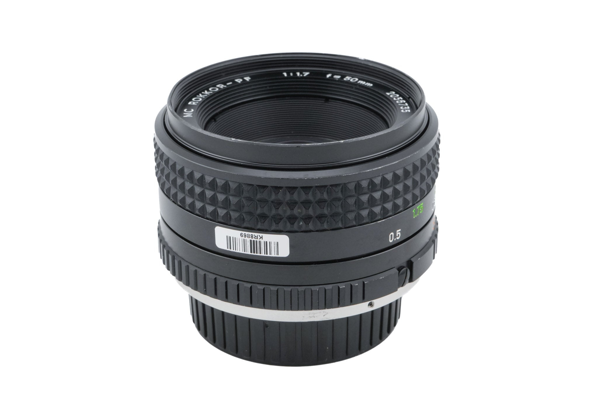 Minolta 50mm f1.7 MC Rokkor-PF