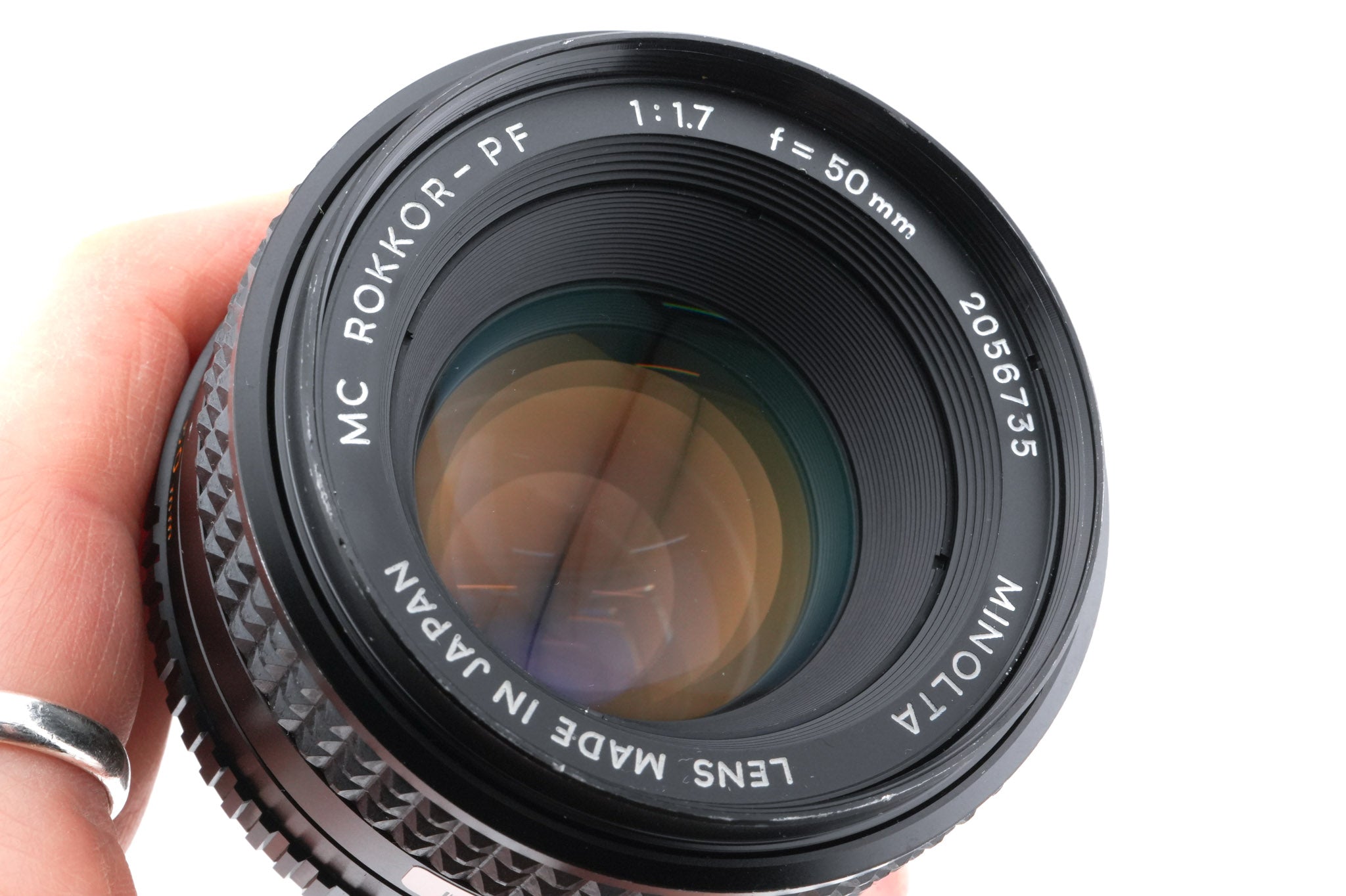 Minolta 50mm f1.7 MC Rokkor-PF