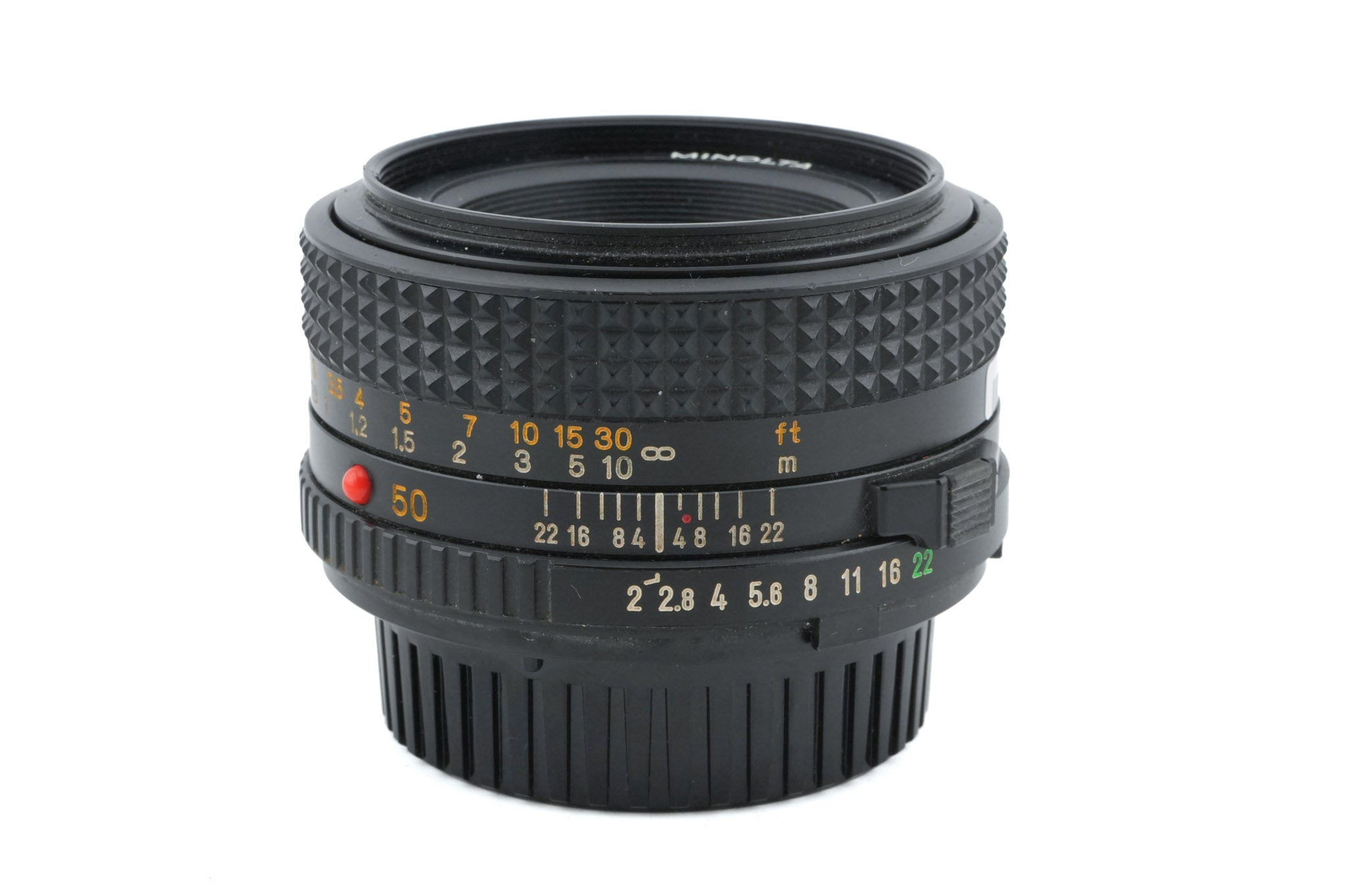 Minolta 50mm f2 MD