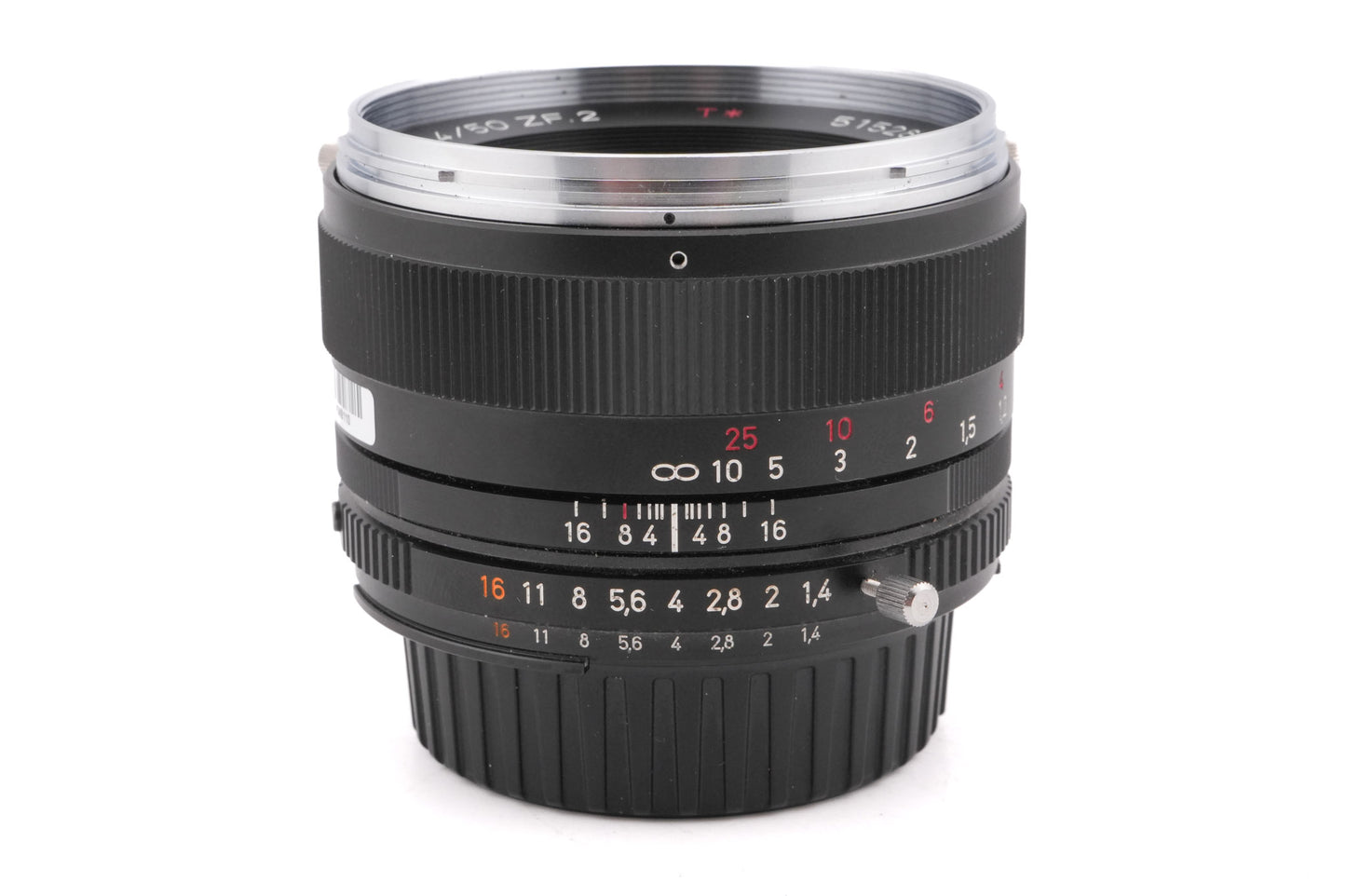 Carl Zeiss 50mm f1.4 Planar T* ZF.2 (Industrial)