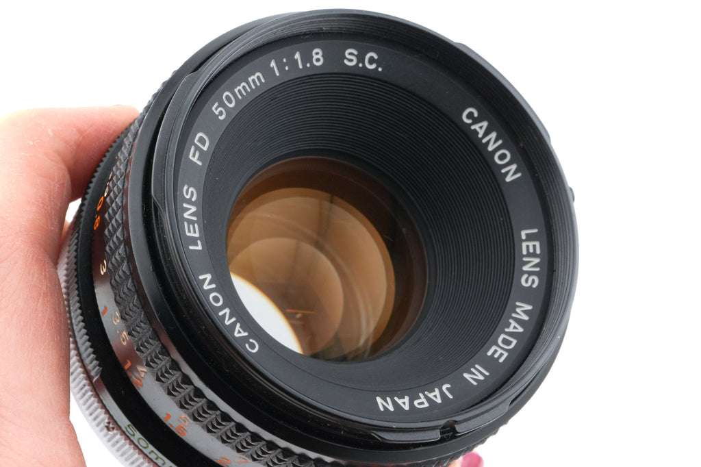 Canon 50mm f1.8 S.C.