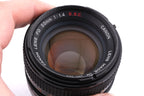 Canon 50mm f1.4 S.S.C.