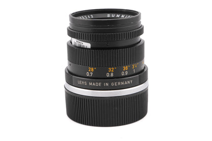 Leica 50mm f2 Summicron (Type III) (11817)