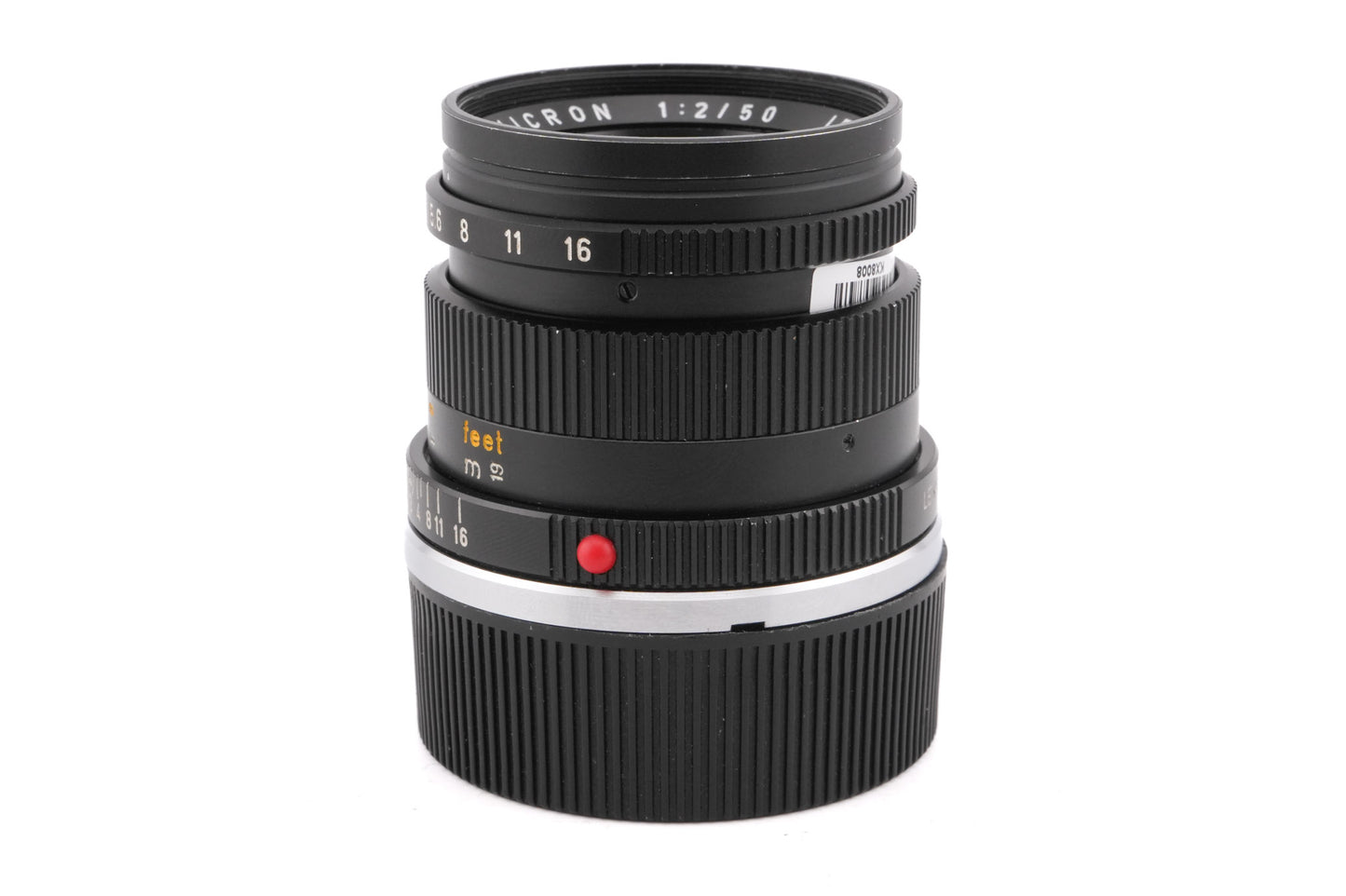 Leica 50mm f2 Summicron (Type III) (11817)
