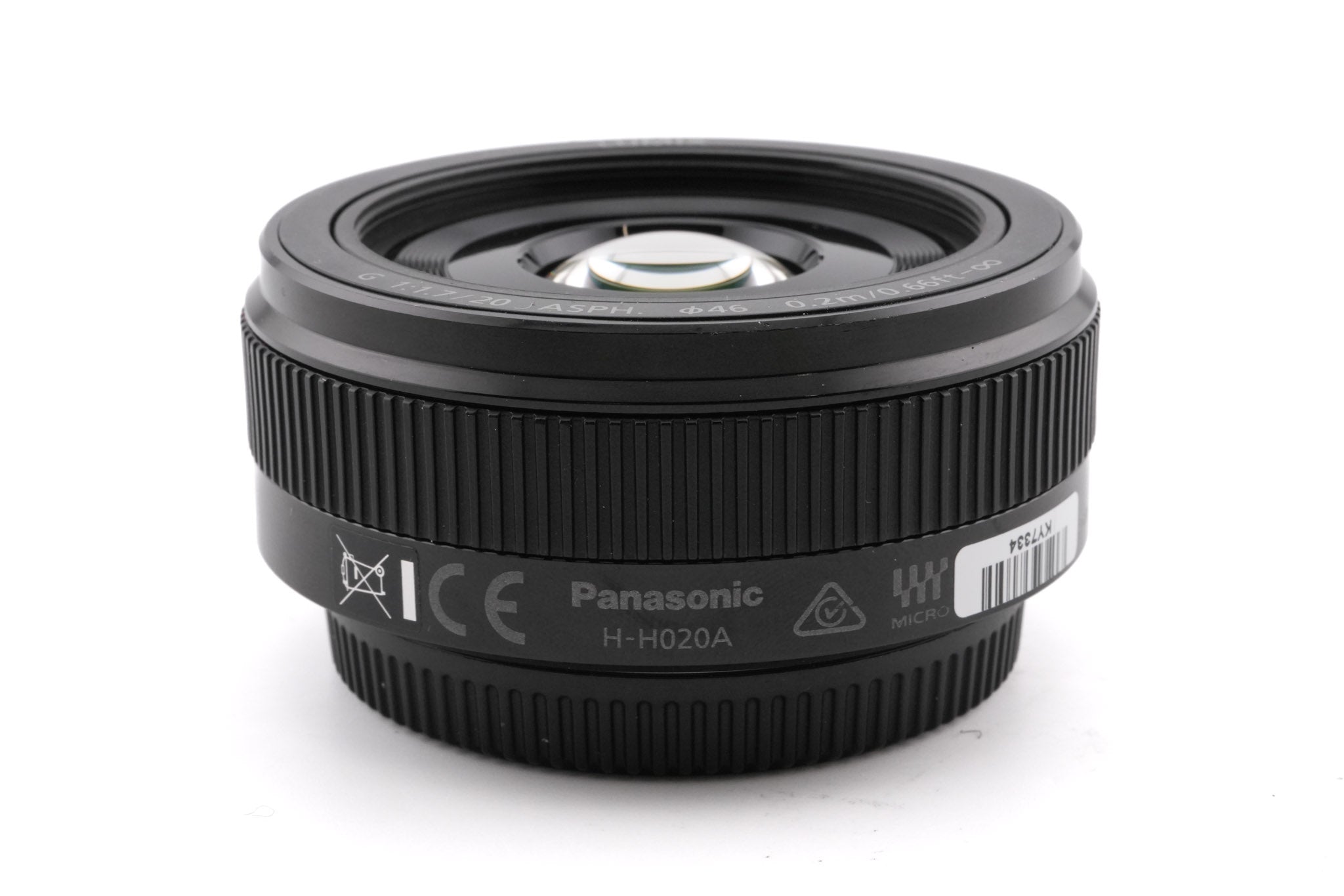 Panasonic 20mm f1.7 Lumix G ASPH. (H-H020A) - Lens – Kamerastore