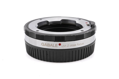 Gabale Leica M - Nikon Z (LM-Z) Close Focus Adapter