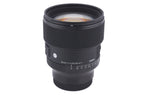 Sigma 85mm f1.4 DG DN Art (020)