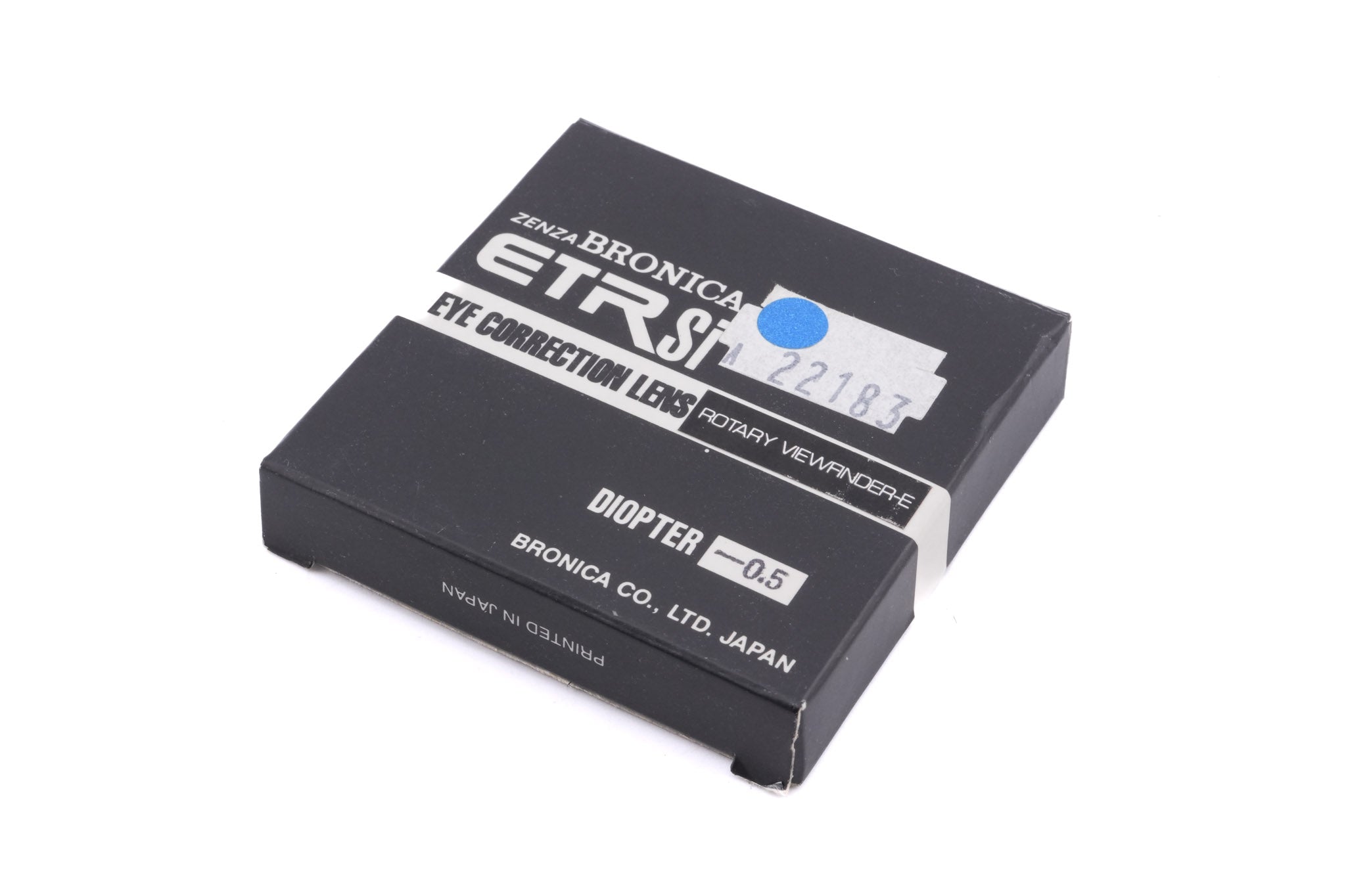 Zenza Bronica -0.5 Eye Correction Lens (Rotary Viewfinder-E)